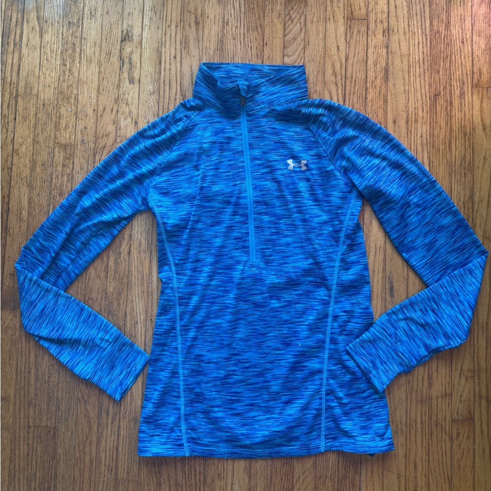 Under Armour Blue Quarter-Zip Pullover